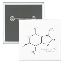 Chimie de chocolat badges