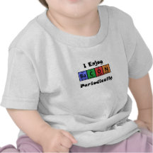 Chimie de la Science de lard de Tableau périodique T-shirts
