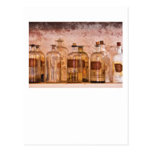 Chimiste - acide mortel cartes postales