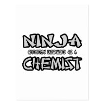 Chimiste de Ninja… Carte Postale