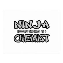 Chimiste de Ninja… Cartes Postales