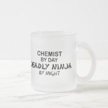 Chimiste Ninja mortel par nuit Tasses À Café