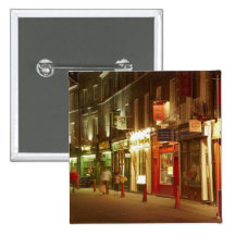 Chinatown, Soho, Londres, Angleterre, Royaume-Uni Badges Avec Agrafe