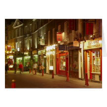 Chinatown, Soho, Londres, Angleterre, Royaume-Uni Carte De Vœux