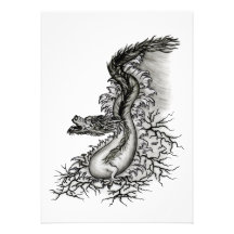 Chine-dragon Invitation