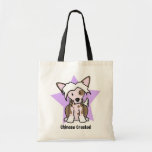 Chinois d'étoile de Kawaii Crested Sacs En Toile