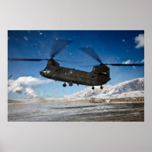 Chinook CH-47 Affiche