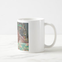 Chiot de Noël de Blenheim Mugs À Café