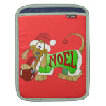 Chiot de Noel Poches Pour iPad
