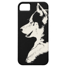 Chiot enroué IPhone 5 cadeaux de chien de traîneau Coque iPhone 5 Case-Mate