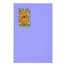 Chiot génial papier à lettre customisable
