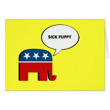 Chiot malade cartes