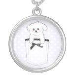 Chiot mignon de poche bijouterie personnalisée