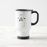Chiot mignon de poche tasse à café