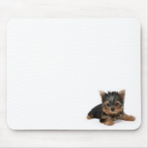Chiot Mousepad de Yorkshire Terrier Tapis De Souris