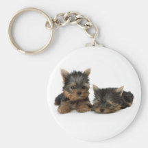 Chiots Keychain de Yorkshire Terrier Porte-clés