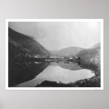 Chitina, Alaska 1916 panoramique Posters