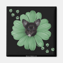 Chiwawa astucieux adorable mignon de ciel aimants pour réfrigérateur
