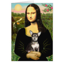 Chiwawa (BlueTan) - Mona Lisa Cartes De Vœux