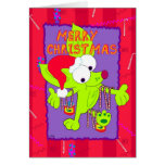 Chiwawa de Chico de carte de Noël