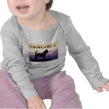 Chiwawa de montagnes pourpres t-shirts