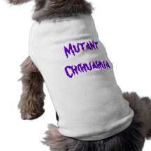 Chiwawa de mutant tee-shirts pour toutous