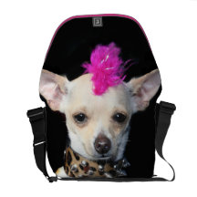 Chiwawa de rocker punk besace
