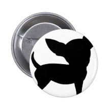 Chiwawa drôle badge avec épingle