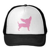Chiwawa drôle rose casquettes