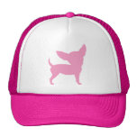 Chiwawa drôle rose casquettes de camionneur