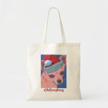 Chiwawa Fourre-tout de Noël Sac De Toile