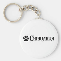 Chiwawa (style de pirate avec le pawprint) porte-clés