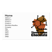 Chocolat Carte De Visite