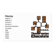 Chocolat Cartes De Visite Professionnelles