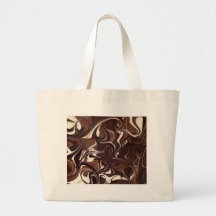 Chocolat fondu sacs en toile