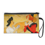 Chocolat français vintage pochette avec dragonne
