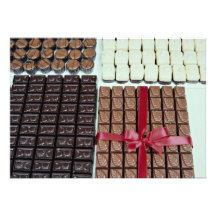 Chocolats belges faire-part