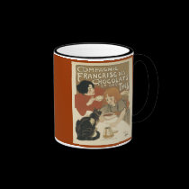 Chocolats et tasse de café de thes de DES tasses