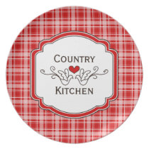 Choisissez votre plat confortable de plaid de coul assiettes