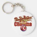Chonma mille cadeaux du football de cheval de mill porte-clé