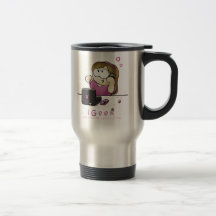 chose de tasse de thermos de fille d'iGeek