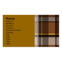 CHUTE CONFORTABLE DE PLAID DE 140 BROWN DE MODÈLE  MODÈLE DE CARTE DE VISITE