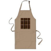 CHUTE CONFORTABLE DE PLAID DE 140 BROWN DE MODÈLE  TABLIER