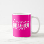 Chute dans l'amour tasse