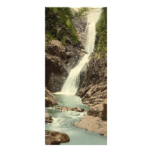 Chutes dans Glenariff, comté Antrim Carte Double