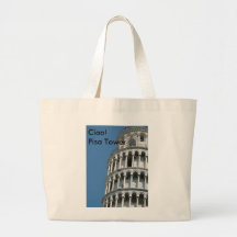 Ciao ! Sac fourre-tout à tour de Pise