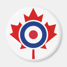 Cible de bordage d'hockey de mod Canada Magnets Pour Réfrigérateur