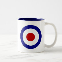 Cible de mod tasses à café