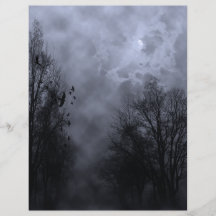 Ciel bleu de brume de Halloween avec l'insecte de  Prospectus