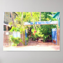 Ciel bleu affiches
